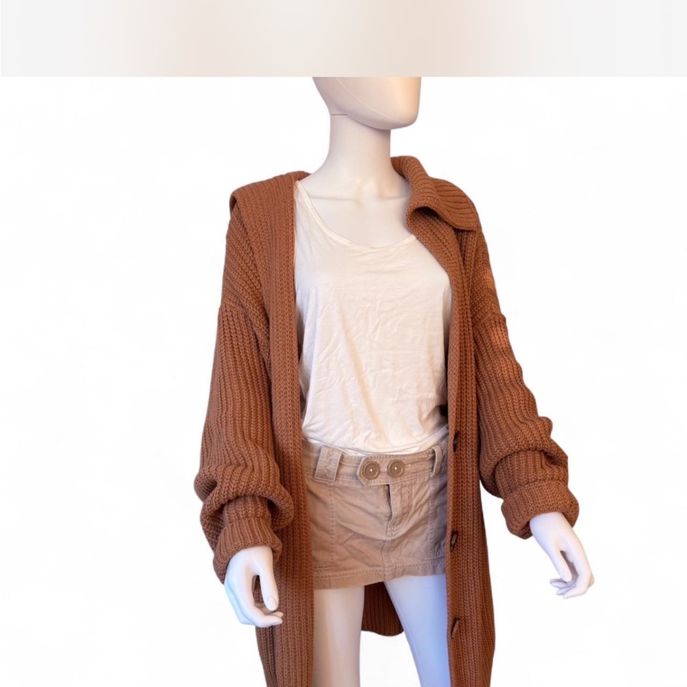 3 piece outfit perfect for this Falls Trend featuring an oversized knit cardigan - Picture 7 of 9